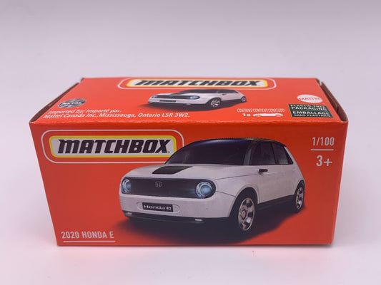 Matchbox Power Grabs - #1/100 - White 2020 Honda E