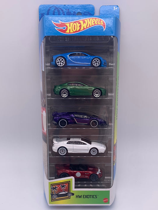 Hot Wheels 5 Pack - 2021 HW Exotics