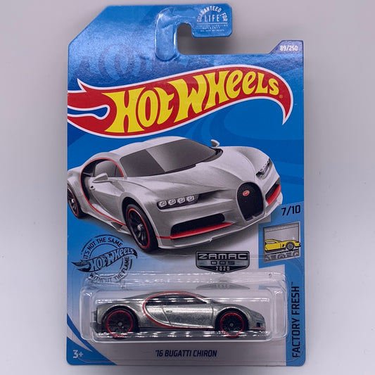 Hot Wheels 2020 Walmart Zamac Exclusive - ‘16 Bugatti Chiron