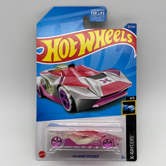 Hot Wheels Regular Treasure Hunt - 2022 M Case - HW Warp Speeder