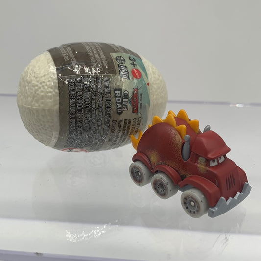 Disney Pixar Cars Movie - On the Road Metal Mini Racers Dino Egg - Mechaturbonatops