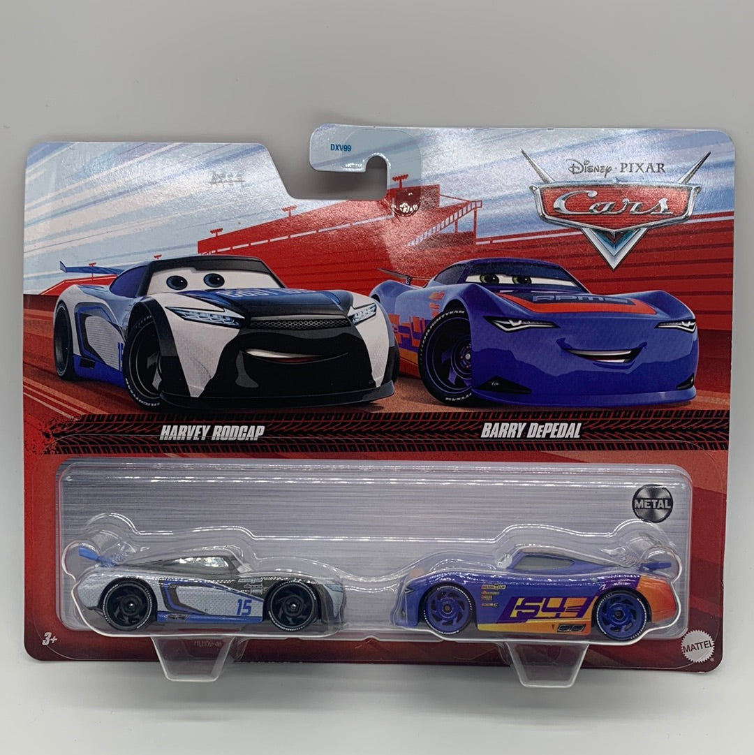 Disney Pixar Cars Movie - Two Pack - Harvey Rodcap & Barry DePedal