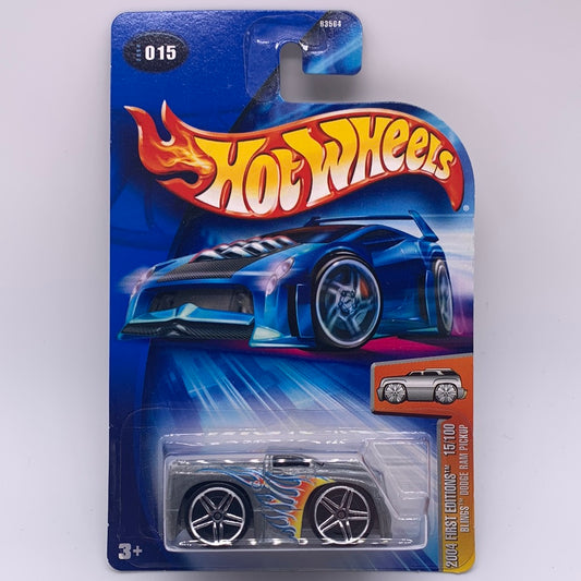 Hot Wheels 2004 First Edition Zamac Toys R Us Exclusive - Blings Dodge Ram Pickup