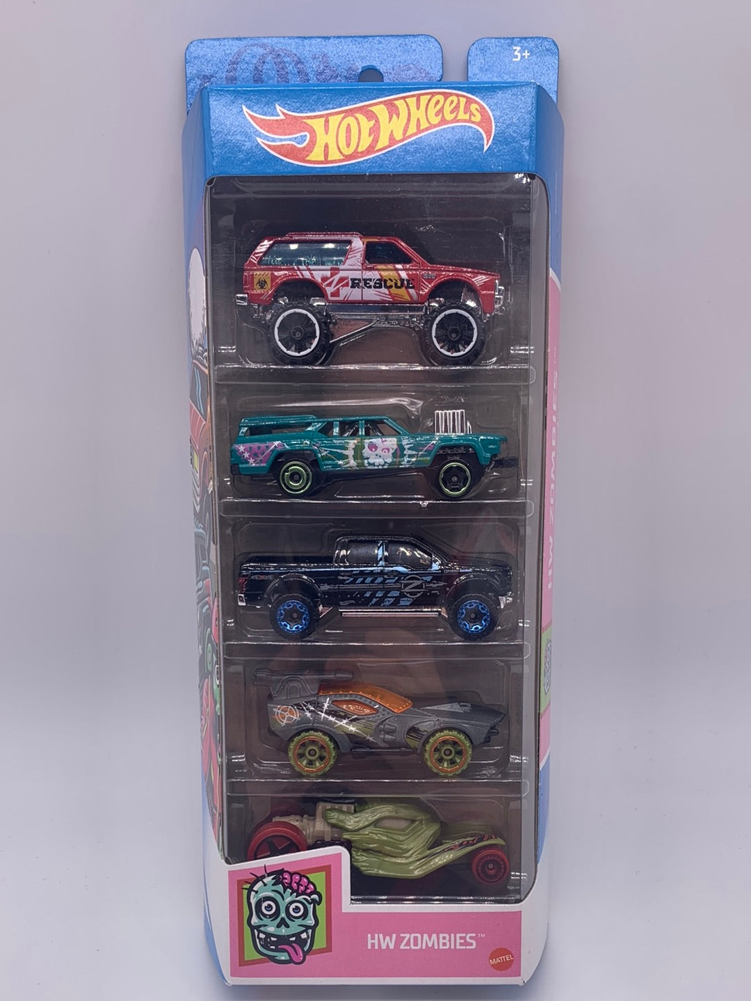 Hot Wheels 5 Pack - 2022 HW Zombies