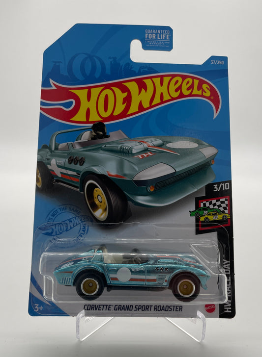 Hot Wheels 2021 B Case Corvette Grand Sport Roadster Super Treasure Hunt