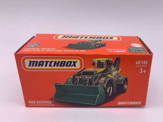 Matchbox Power Grabs - #68/100 - MBX Backhoe