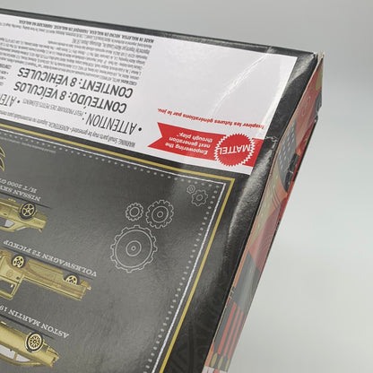 Hot Wheels - 2022 FAO Schwarz Exclusive Holiday Gold Boxed Set of 8 Cars