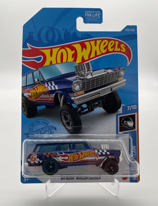 Hot Wheels 2021 P Case ‘64 Nova Wagon Gasser Super Treasure Hunt