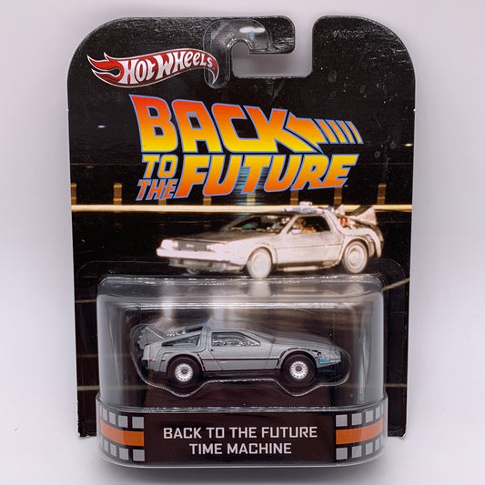 Hot Wheels 2012 Retro Entertainment Premium Movie Reel - Back to the Future Movie - Back to the Future Time Machine Delorean