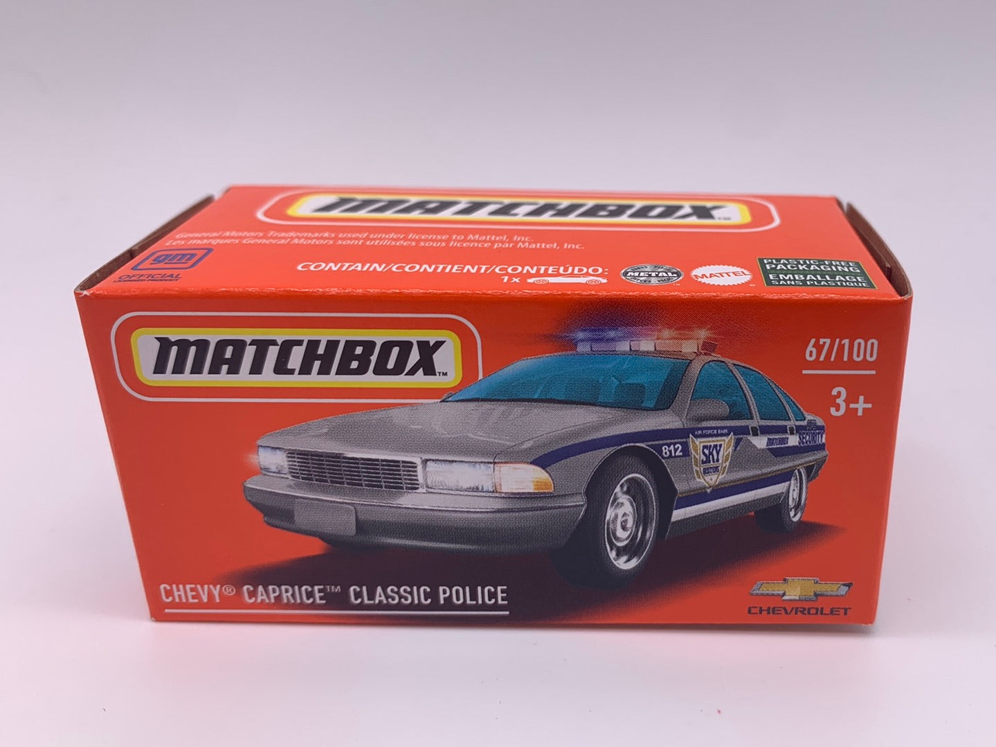 Matchbox Power Grabs - #67/100 - Chevy Caprice Classic Police