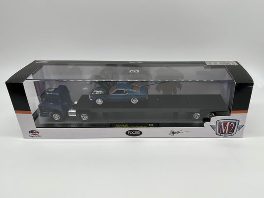 M2 Machines Hauler - Foose Designs Series R18 - 1970 Ford C-600 & 1970 Ford Mustang “Foose” Gambler 514