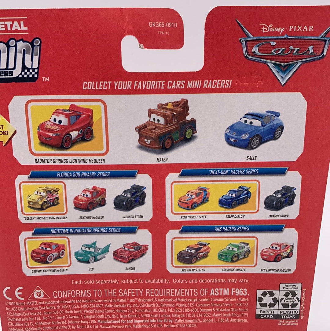 Disney Pixar Cars Movie - Metal Mini Racers 3 Pack - Cozy Cone Motel Series