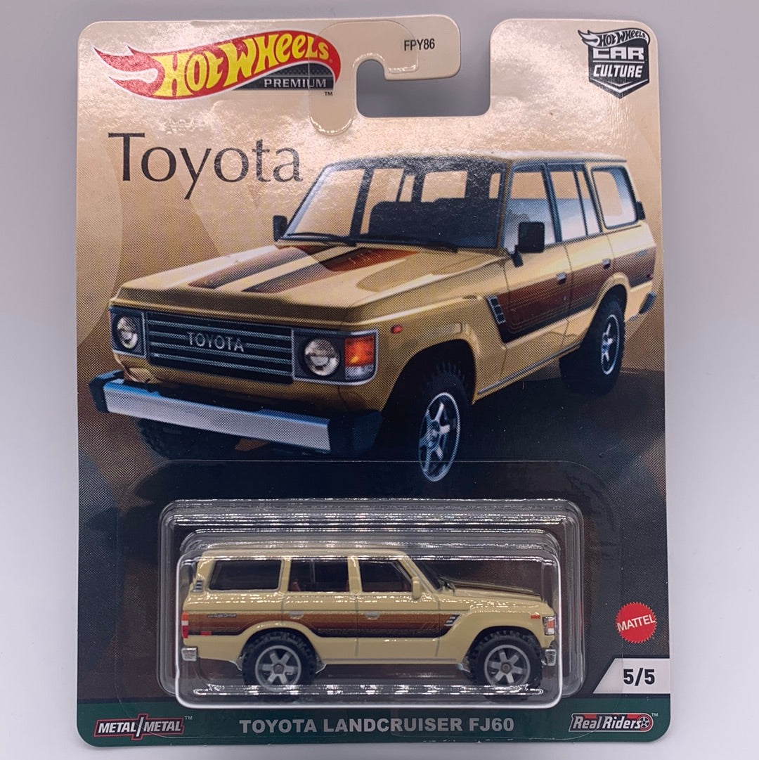 Hot Wheels Car Culture - Toyota Models Premium Series #5/5 - Toyota Landcruiser FJ60