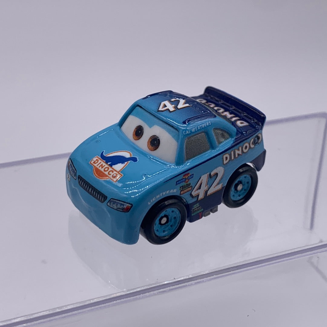 Disney Pixar Cars Movie Metal Mini Racers - Loose Dinoco Cal Weathers #42