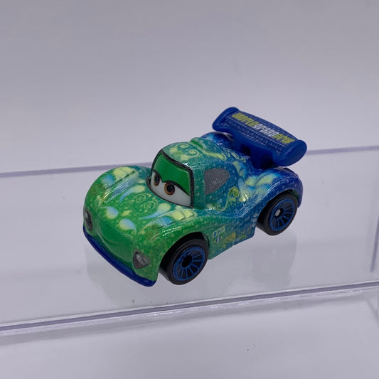 Disney Pixar Cars Movie Metal Mini Racers - Loose Carla Veloso WGP Racer