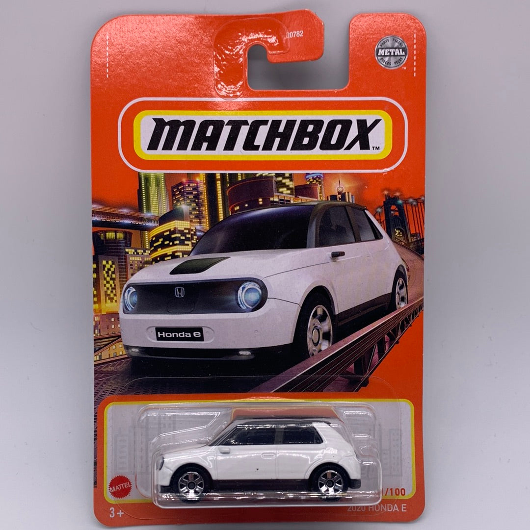 Matchbox Mainline - 2022 #1/100 - White 2020 Honda E