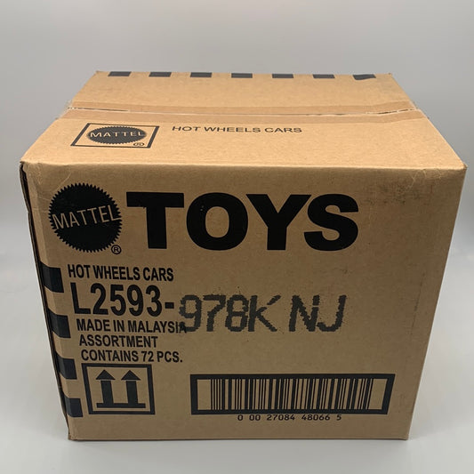 Hot Wheels - Factory Sealed US Carded Mainline Case of 72 - 2021 K Case