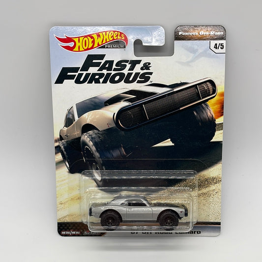 Hot Wheels Premium - Fast & Furious - Furious Off-Road Series # 4/5 - ‘67 Off Road Camaro